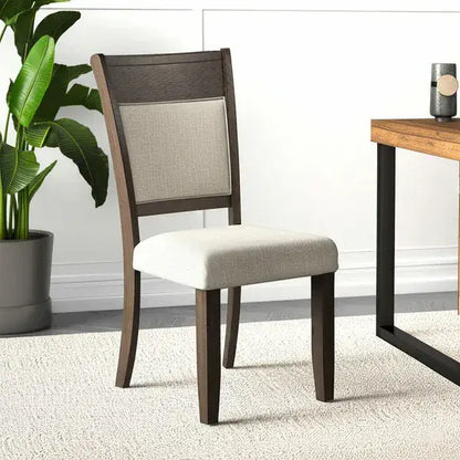 Alpine Furniture Espresso Brayden Set of 2 Side Chairs 2019-02