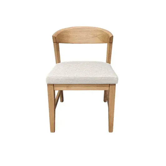 Alpine Furniture Cove Natural Wood Back Chairs (Set of 2) 3859NAT-23