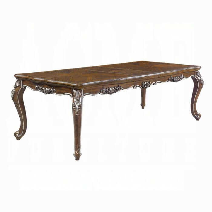 ACME Latisha Antique Oak Finish Extendable Leaf Dining Table DN01356