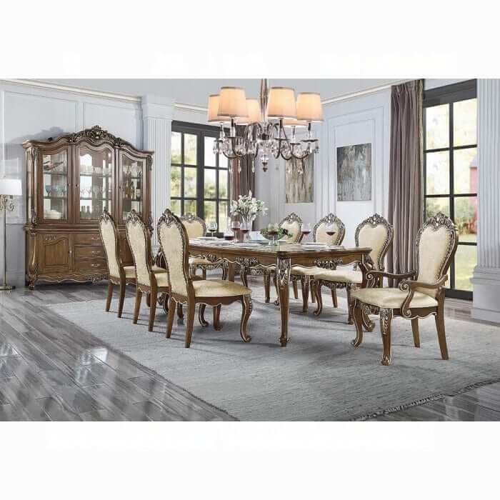 ACME Latisha Antique Oak & 7PC Extendable Dining Set DN01356-7PC