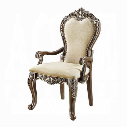 ACME Latisha Antique Oak Arm Chair(Set-2) DN01359