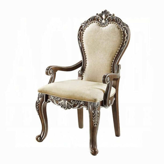 ACME Latisha Antique Oak Arm Chair(Set-2) DN01359