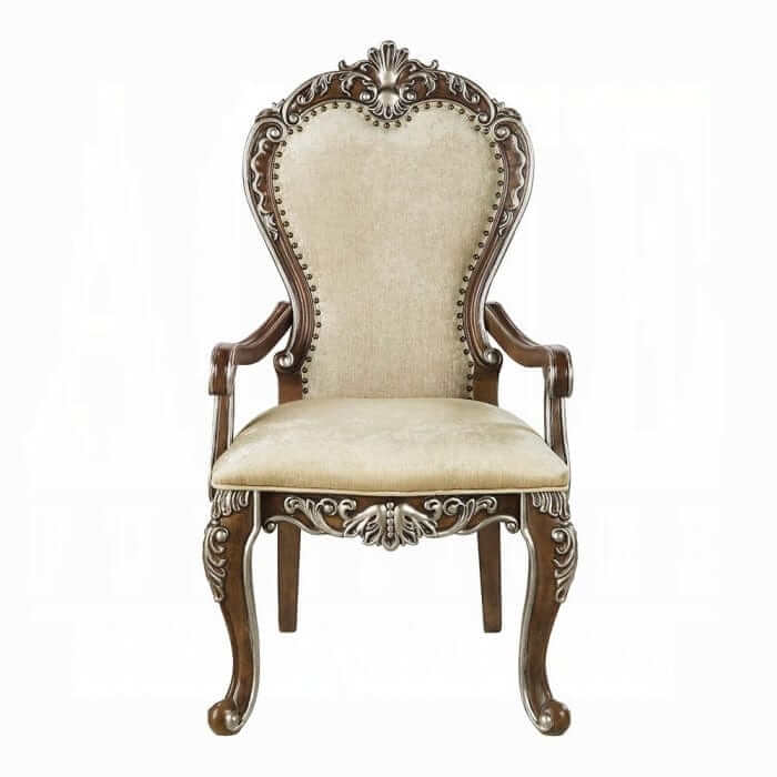 ACME Latisha Antique Oak Arm Chair(Set-2) DN01359