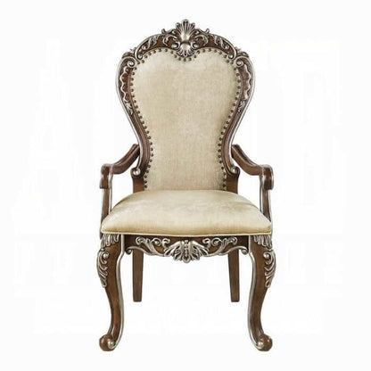 ACME Latisha Antique Oak Arm Chair(Set-2) DN01359