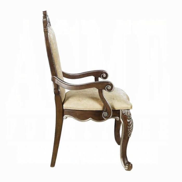 ACME Latisha Antique Oak Arm Chair(Set-2) DN01359