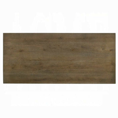 ACME Parfield Weathered Oak Dining Table DN01807
