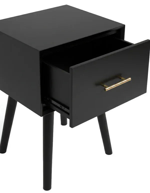 Alpine Furniture Black Flynn End Table 966BLK-92