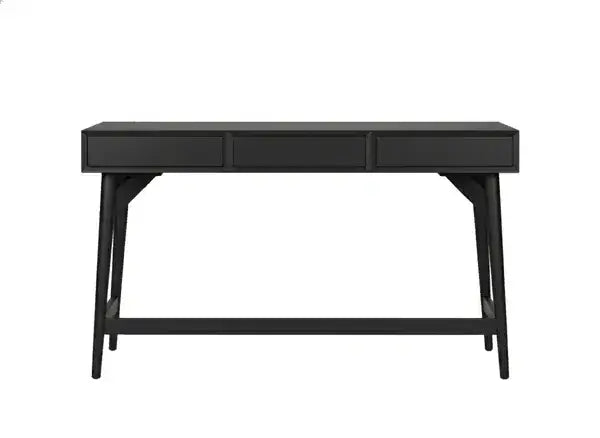 Alpine Furniture Black Flynn Large Desk 966BLK-96