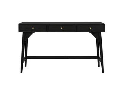 Alpine Furniture Black Flynn Large Desk 966BLK-96