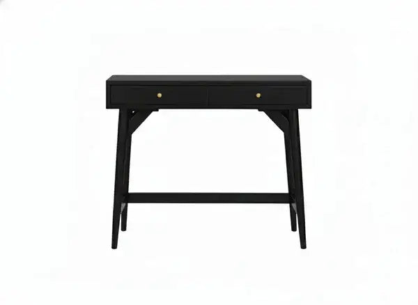 Alpine Furniture Black Flynn Mini Desk 966BLK-95