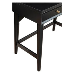 Alpine Furniture Black Flynn Mini Desk 966BLK-65