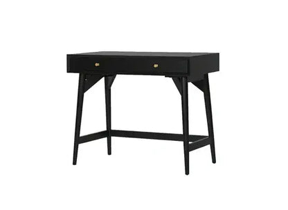 Alpine Furniture Black Flynn Mini Desk 966BLK-95
