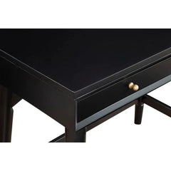 Alpine Furniture Black Flynn Mini Desk 966BLK-65