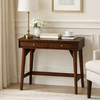 Alpine Furniture Acorn Flynn Mini Desk 966-65