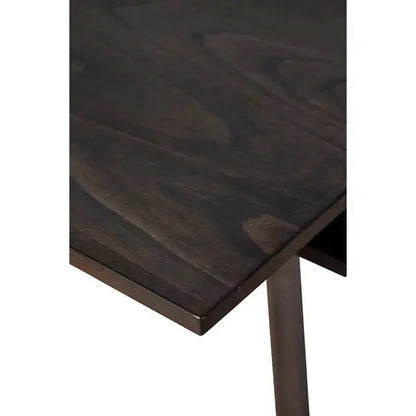 Alpine Furniture Dark Tobacco Lennox Extension Dining Table 5164-01