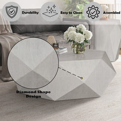 ACME Hanniel White Finish Coffee Table LV02765