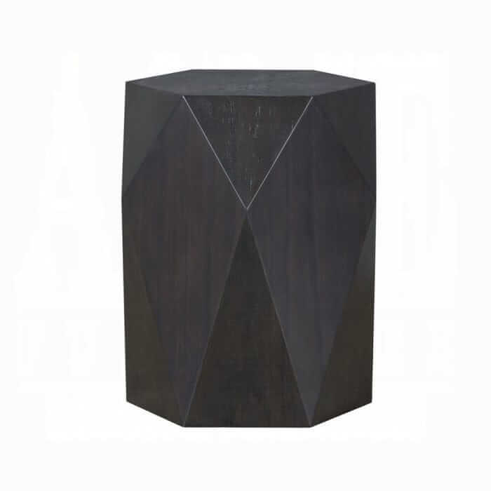 ACME Hanniel Black Diamond Shape End Table LV02776