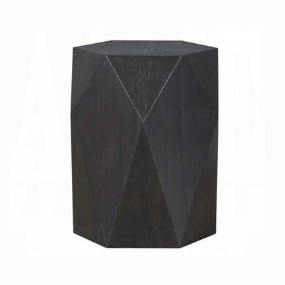 ACME Hanniel Black Diamond Shape End Table LV02776