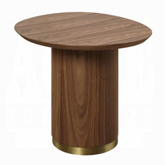 ACME Willene Walnut Finish End Table LV03156