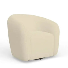 Alpine Furniture Ivory Cream Margo Swivel Chair 9068