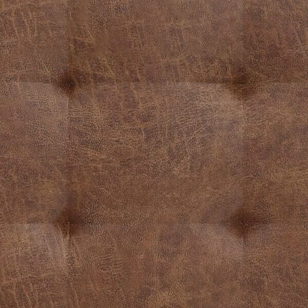 Alpine Furniture Mundo Brown Upholstered Standard King Platform Bed 1196EK