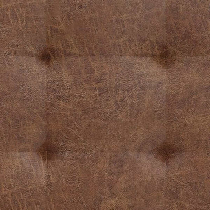 Alpine Furniture Mundo Brown Upholstered Standard King Platform Bed 1196EK