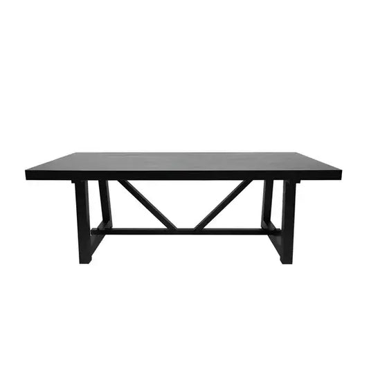 Alpine Furniture Black Raquel  Rectangular Dining Table 3269BLK-01