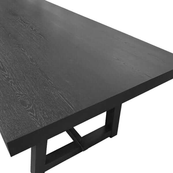 Alpine Furniture Black Raquel  Rectangular Dining Table 3269BLK-01