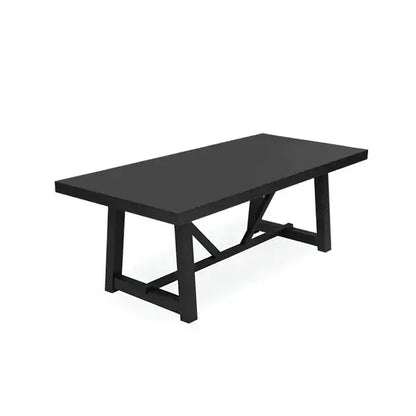 Alpine Furniture Black Raquel  Rectangular Dining Table 3269BLK-01