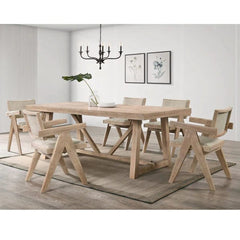 Alpine Furniture Raquel Rectangular Dining Table 3269-01