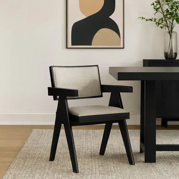Alpine Furniture Raquel Black Set of 2 Side Chairs 3269BLK-02