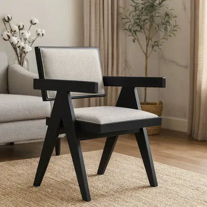 Alpine Furniture Raquel Black Set of 2 Side Chairs 3269BLK-02