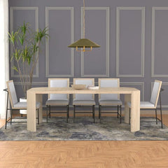 Alpine Furniture Sloane Drifwood Extension Dining Table 3966-01