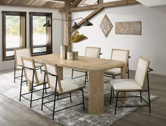 Alpine Furniture Sloane Drifwood Extension Dining Table 3966-01