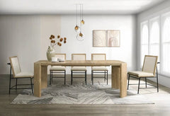 Alpine Furniture Sloane Drifwood Extension Dining Table 3966-01