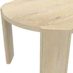 Alpine Furniture Sloane Driftwood Round Dining Table 3966-25