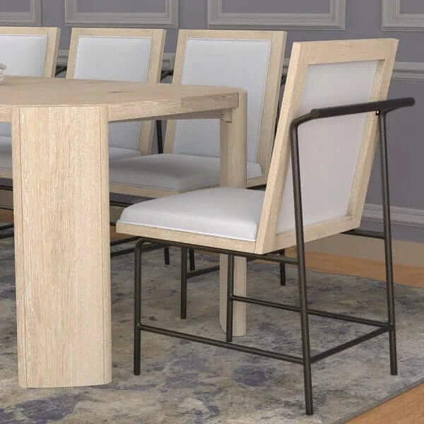 Alpine Furniture Sloane Driftwood Side Chairs (Set of 2) 3966-02