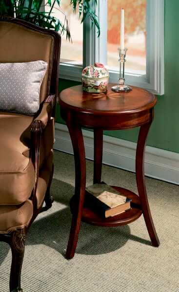 Butler Specialty Dark Brown Holden Round Cherry Ash Accent Table 992024