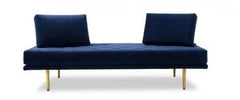 J&M Furniture Caesar Blue Sofa Bed 18874