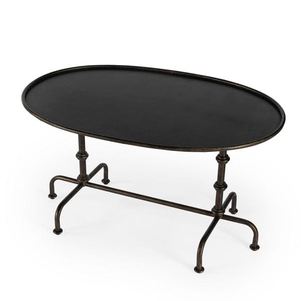 Butler Specialty Silver Kira Metal Coffee Table 1224025