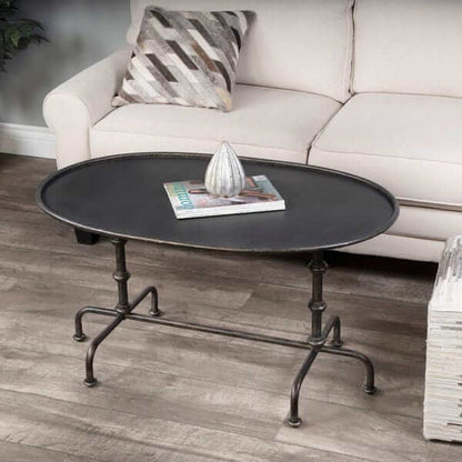 Butler Specialty Silver Kira Metal Coffee Table 1224025