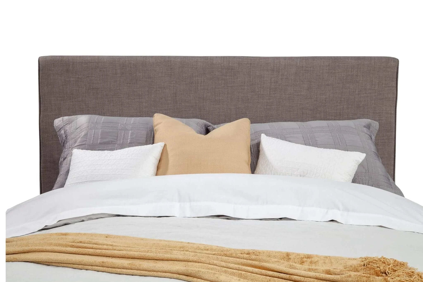 Alpine Furniture Dark Grey Britney Standard King Platform Bed 1296EK