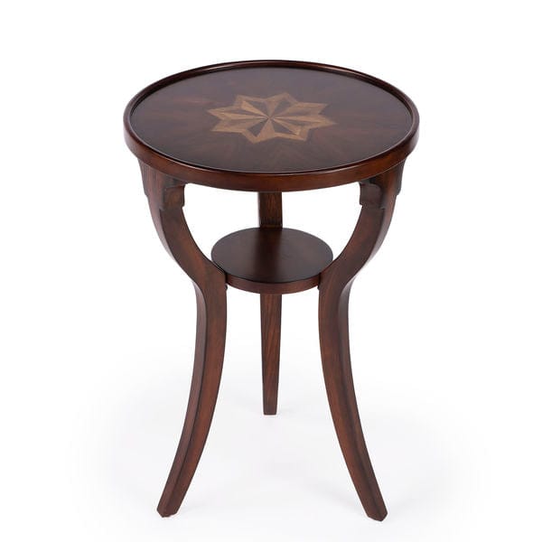 Butler Specialty Dalton Cherry Round Accent Table 1328024