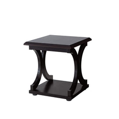 ID USA Red Cocoa 2PC Coffee & End Table 13692-X2