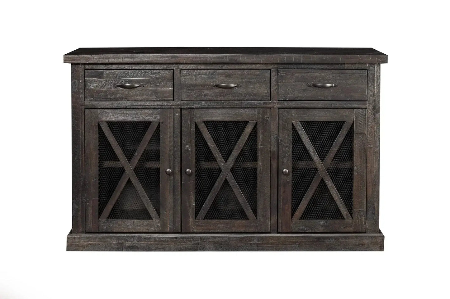 Alpine Furniture Salvaged Grey Newberry Sideboard 1468-26