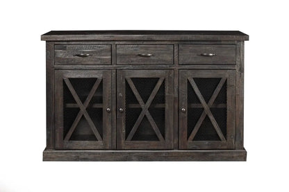 Alpine Furniture Salvaged Grey Newberry Sideboard 1468-26