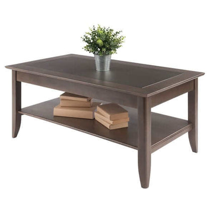 Winsome Wood Oyster Grey Santino Coffee Table 16640
