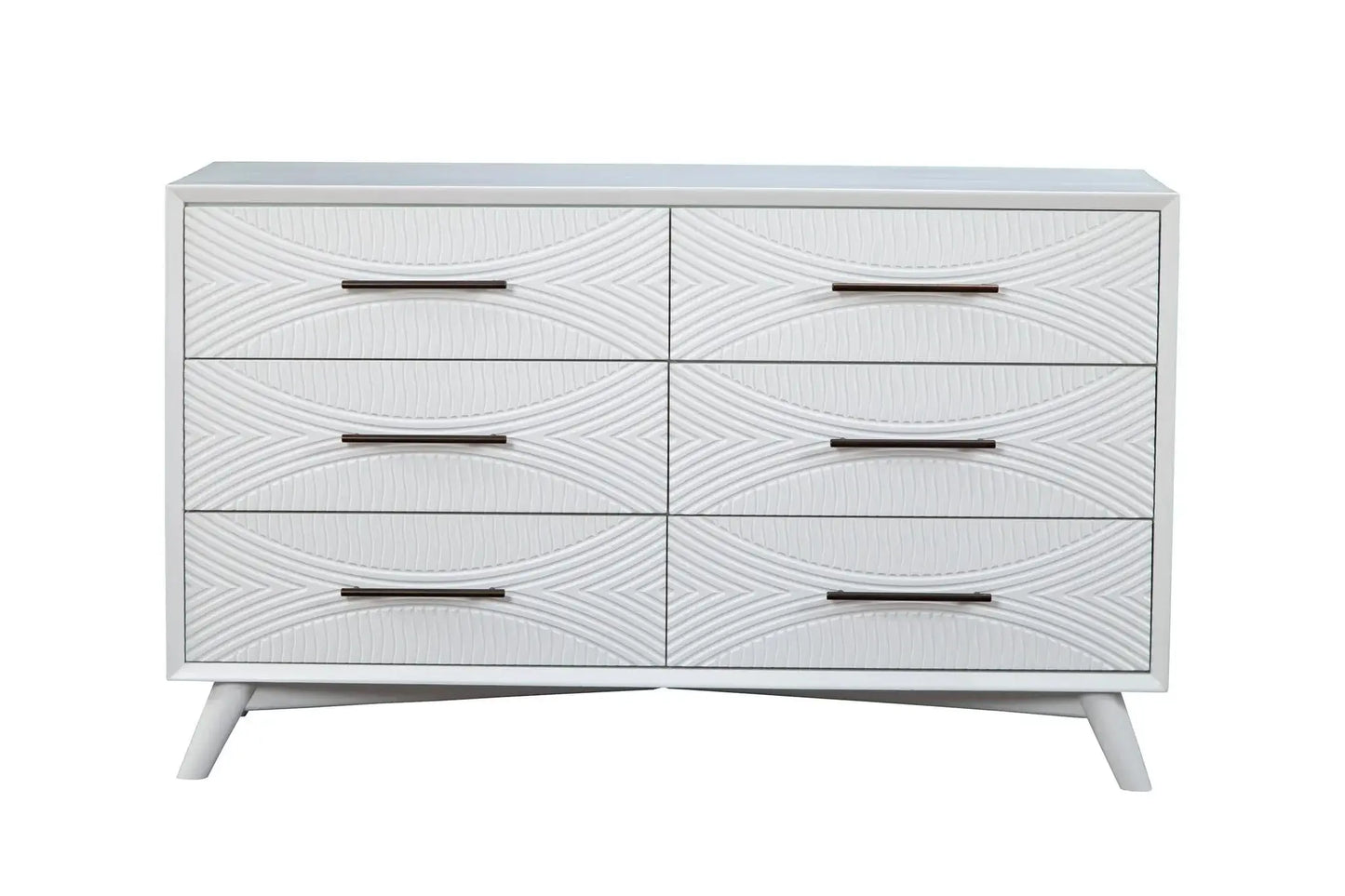 Alpine Furniture White Tranquility Dresser 1867-03