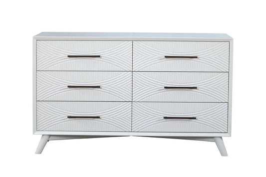 Alpine Furniture White Tranquility Dresser 1867-03