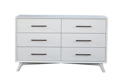 Alpine Furniture White Tranquility Dresser 1867-03